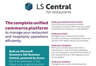 LS Central for restaurants